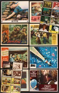 1p052 LOT OF 24 LOBBY CARDS '40s-90s great images from a variety of movies!