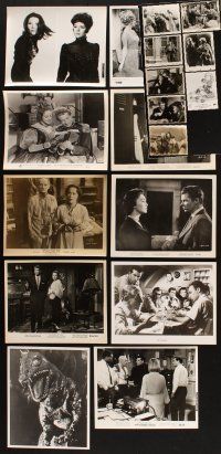 1p126 LOT OF 18 8X10 STILLS '50s-90s great images over four decades of movies!