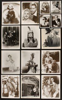 1p167 LOT OF 16 REPRO 8X10 STILLS '70s Marilyn Monroe, Buster Keaton, Three Stooges & more!
