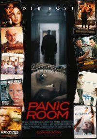 1p237 LOT OF 15 UNFOLDED DOUBLE-SIDED ONE-SHEETS '00 - '04 Panic Room, Monster & more!