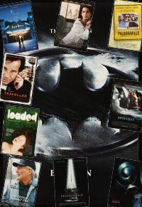 1p253 LOT OF 15 UNFOLDED MOSTLY DOUBLE-SIDED ONE-SHEETS '91 - '00 Batman Returns, Frankenstein