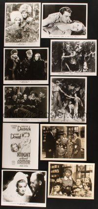 1p138 LOT OF 10 1960s RESTRIKE 8X10 STILLS FROM CLASSIC MOVIES '60s Most Dangerous Game & more!