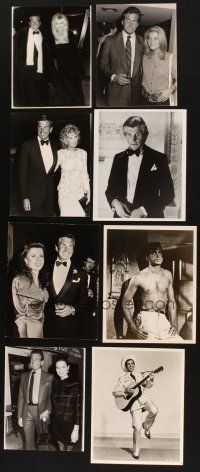 1p143 LOT OF 125 GEORGE HAMILTON MOVIE, TV & PROMOTIONAL 8X10s '60s-90s great portraits & more!