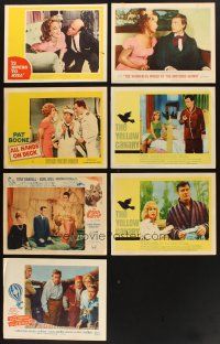1p057 LOT OF 7 LOBBY CARDS '60s Wonderful World of the Brothers Grimm, Yellow Canary & more!