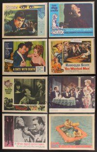 1p042 LOT OF 97 LOBBY CARDS '34 - '82 great images from a variety of movies!