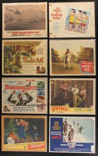1p040 LOT OF 99 LOBBY CARDS '47 - '82 great images from a variety of movies!