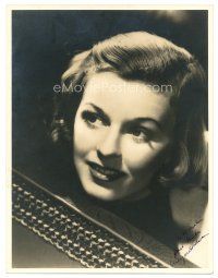 1r0228 MARGARET SULLAVAN signed deluxe 10x13 still '30s super close portrait of the pretty actress!