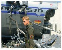 1r0796 ALAN TUDYK signed color 8x10 REPRO still '00s cool portrait of the pilot from Serenity!