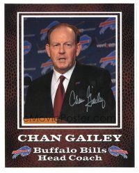 1r0739 CHAN GAILEY signed color 8x10 publicity still '10s the Buffalo Bills football coach!