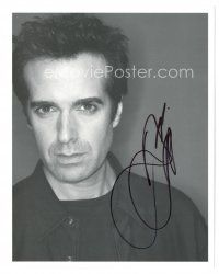 1r0743 DAVID COPPERFIELD signed 8x10 magic publicity still '90s great close up of the illusionist!