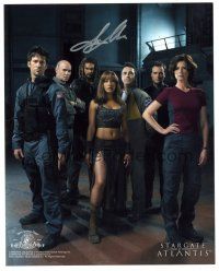 1r1010 JASON MOMOA signed color 8x10 REPRO still '05 signed cast portrait from Stargate Atlantis!