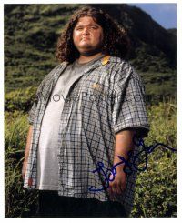 1r1042 JORGE GARCIA signed color 8x10 REPRO still '00s cool waist high portrait from TV's Lost!
