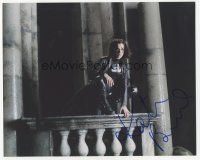 1r1048 KATE BECKINSALE signed color 8x10 REPRO still '00s great c/u as a vampire from Underworld!