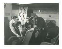 1r1051 KATHRYN ADAMS signed 8x10 REPRO still '80s in cool scene on airplane from Sky Raiders!