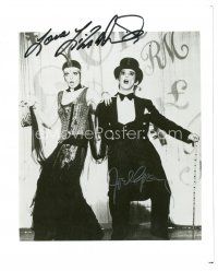 1r1088 LIZA MINNELLI/JOEL GREY signed 8x10 REPRO still '90s great close up from Cabaret!