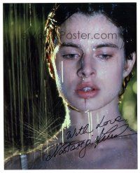 1r1146 NASTASSJA KINSKI signed color 8x10 REPRO still '90s head & shoulders close up from Cat People