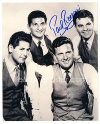 1r1167 PAUL PICERNI signed 8x10 REPRO still '80s with Robert Stack and others from The Untouchables!