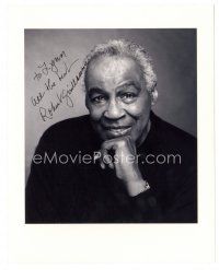 1r0773 ROBERT GUILLAUME signed 8x10 publicity still'90s head & shoulders portrait of the Benson star