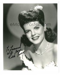 1r1228 RUTH TERRY signed 8x10 REPRO still '40s head & shoulders smiling portrait of the pretty star!