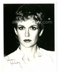 1r1240 SEASON HUBLEY signed 8x10 REPRO still '80s head & shoulders portrait of the actress!