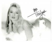 1r1294 TRACI LORDS signed 8x10 REPRO still '90s sexy & completely naked laying on a fur rug!