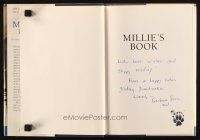 1r0242 BARBARA BUSH signed hardcover book '90 the First Lady's autobiography Millie's Book!