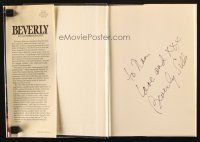 1r0245 BEVERLY SILLS signed hardcover book '87 the opera singer's illustrated autobiography!