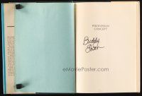 1r0250 BUDDY EBSEN signed hardcover book '72 Polynesian Concept, he won Transpacific Catamaran Race!