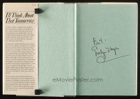 1r0261 EVELYN KEYES signed hardcover book '91 her autobiography I'll Think About That Tomorrow!