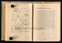 1r0276 JAMES THURBER signed hardcover book '57 The Thurber Carnival, great inscription!