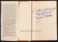 1r0297 ROBERT STACK signed hardcover book '80 Shooting Straight, his look at Hollywood!