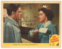 1r0129 AFFAIRS OF MARTHA signed LC '42 by Marsha Hunt, who's a maid angry at Richard Carlson!