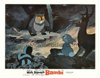 1r0134 BAMBI signed LC R66 by Sam Edwards, the voice of Thumper, who's with Bambi & forest animals!
