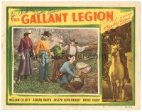 1r0153 GALLANT LEGION signed LC #8 '48 by James Brown, who's w/ Wild Bill Elliott over wounded man!