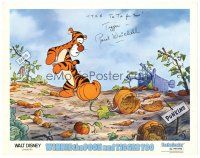 1r0216 WINNIE THE POOH & TIGGER TOO signed LC '74 by Paul Winchell, who was the voice of Tigger!