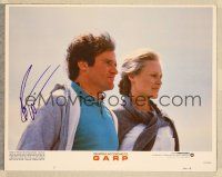 1r0217 WORLD ACCORDING TO GARP signed LC #2 '82 by Robin Williams, who's close up with Glenn Close!