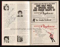 1r0368 VIKKI CARR signed playbill '83 I'm Getting My Act Together and Taking It On The Road!