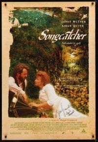 1r0026 SONGCATCHER signed DS 1sh '00 by BOTH director Maggie Greenwald AND composer Mansfield!