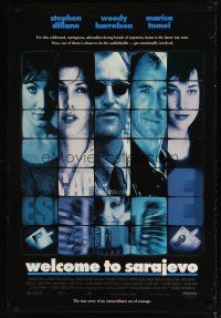 1r0029 WELCOME TO SARAJEVO signed 1sh '97 by Goran Visnjic, cool image of top five stars!