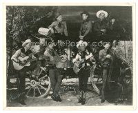 1r0499 BOB NOLAN signed 8.25x10 still '43 w/ Sons of the Pioneers & Roy Rogers in King of Cowboys!