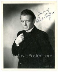 1r0509 CHARLES BICKFORD signed 8x10 still '39 portrait as a priest from Mutiny in the Big House!