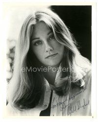1r0519 CYBILL SHEPHERD signed 8x10 still '70s great close portrait of the sexy actress!