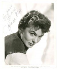 1r0596 JOANNE DRU signed 8x10 still '54 great portrait looking over her shoulder by Bud Fraker!