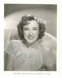 1r0670 PHYLLIS THAXTER signed 8x10 still '45 great close up smiling portrait from Bewitched!