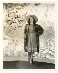 1r0683 RISE STEVENS signed deluxe 8x10 still '41 full-length c/u, soon to be in Chocolate Soldier!