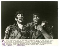 1r0716 STEVE JAMES signed 8x10 still '80 in Vietnam with Robert Ginty from The Exterminator!