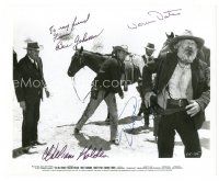 1r0731 WILD BUNCH signed 8x10 still '69 by William Holden, Ben Johnson, Warren Oates, Edmund O'Brien