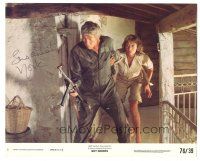 1r0720 SUSANNAH YORK signed 8x10 mini LC #5 '76 sneaking around with James Coburn in Sky Riders!