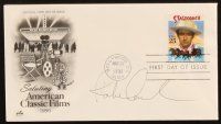1r0411 ROBERT CONRAD signed first day cover envelope '90 Saluting American Classic Films!