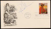 1r0412 ROBERT CONRAD signed first day cover envelope '94 Wild Wild West star, Legends of the West!